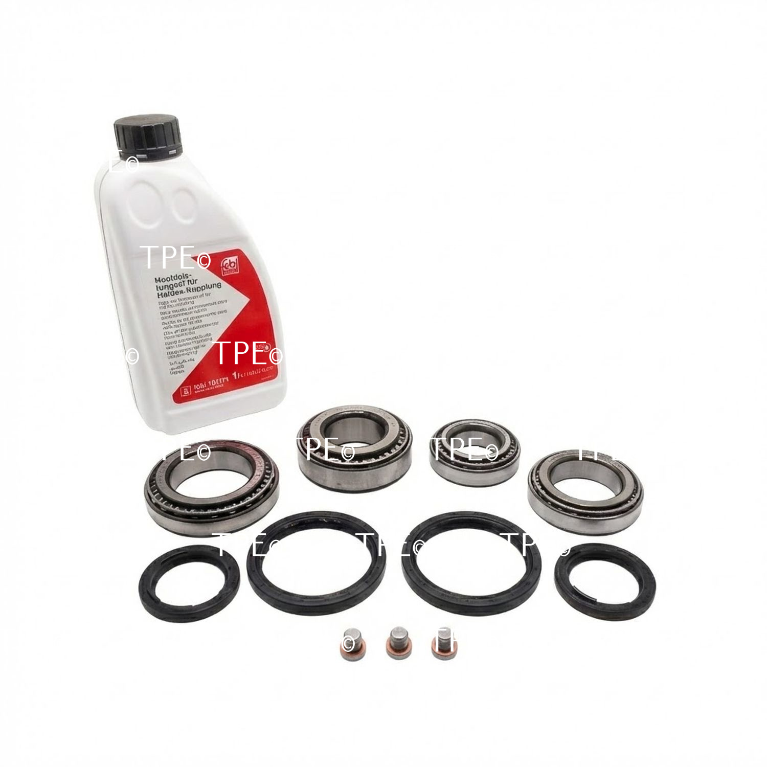 05.KIT.05 Used in:

01Z525010, 01Z525010B, 01Z525010C, 01Z525010D, 01Z525010F, 01Z525010G, 01Z525010H, 01Z525010J, 01Z525010K

0AV525010, 0AV525010A, 0AV525010B, 0AV525010C, 0AV525010D, 0AV525010E, 0AV525010G, 0AV525010H, 0AV525010K, 0AV525010L

0AY525010, 0AY5252010B, 0AY525010C, 0AY525010D, 0AY525010F, 0AY525010L, 0AY525010N

0BR525010, 0BR525010A, 0BR525010B, 0BR525010C, 0BR525010G, 0BR525010H

0BS525010A, 0BS525010B, 0BS525010C, 0BS525010D, 0BS525010G, 0BS525010H, 0BS525010J, 0BS525010K

0BY525010, 0BY525010A, 0BY525010B

0CQ525010D, 0CQ525010F, 0CQ525010G, 0CQ525010H, 0CQ525010K, 0CQ525010N, 0CQ525010S

This Kit contains the following Parts:

• 4 Bearings
• 1 Overhaul kit
• 1L Oil