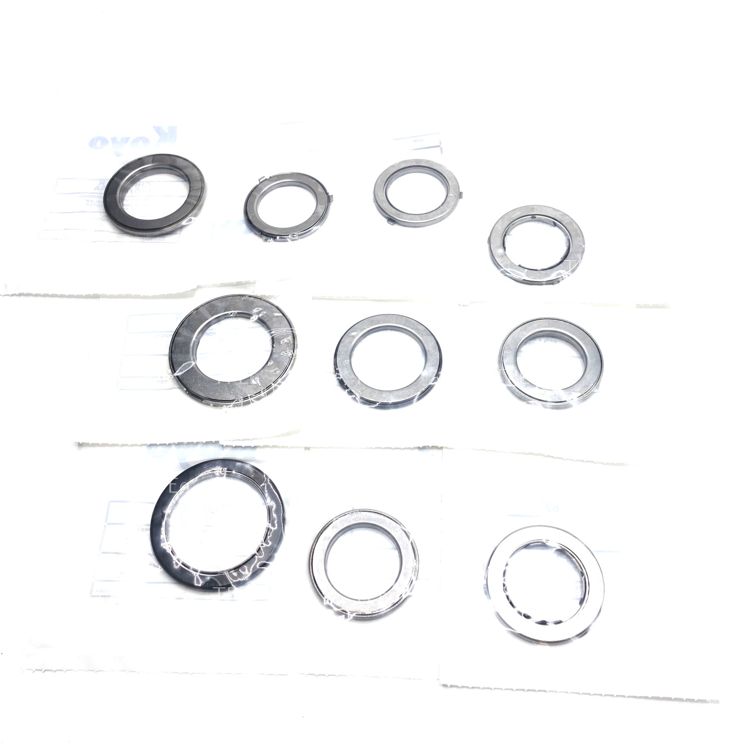 72.KW.20 Sonnax 10-piece bearing kit SBK-C21 replaces worn or damaged bearings in Chrysler 62TE applications.

Stator Support/Input Clutch Hub
Input Clutch Hub/Underdrive Clutch Hub
Front Planetary (Captured)
Front Planetary Carrier/Rear Sun Gear
Rear Sun Gear/Rear Planet Carrier
Low Sprag Inner Race/Direct Clutch
Direct Clutch Housing/Direct Clutch Hub
Direct Clutch Hub/Direct Clutch Backing Plate
Helical Shim/Output Planet Ring Gear
Output Planet Ring Gear/Output Planet Carrier Housing