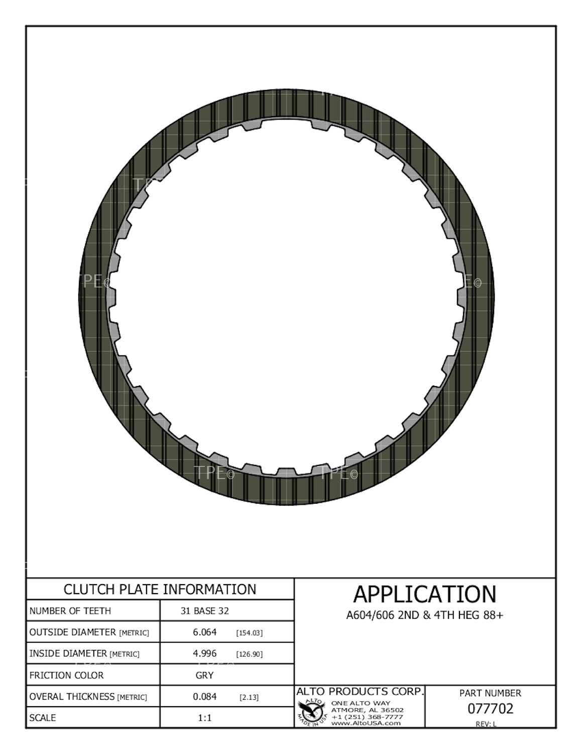 72.PF.03A Friction Plates