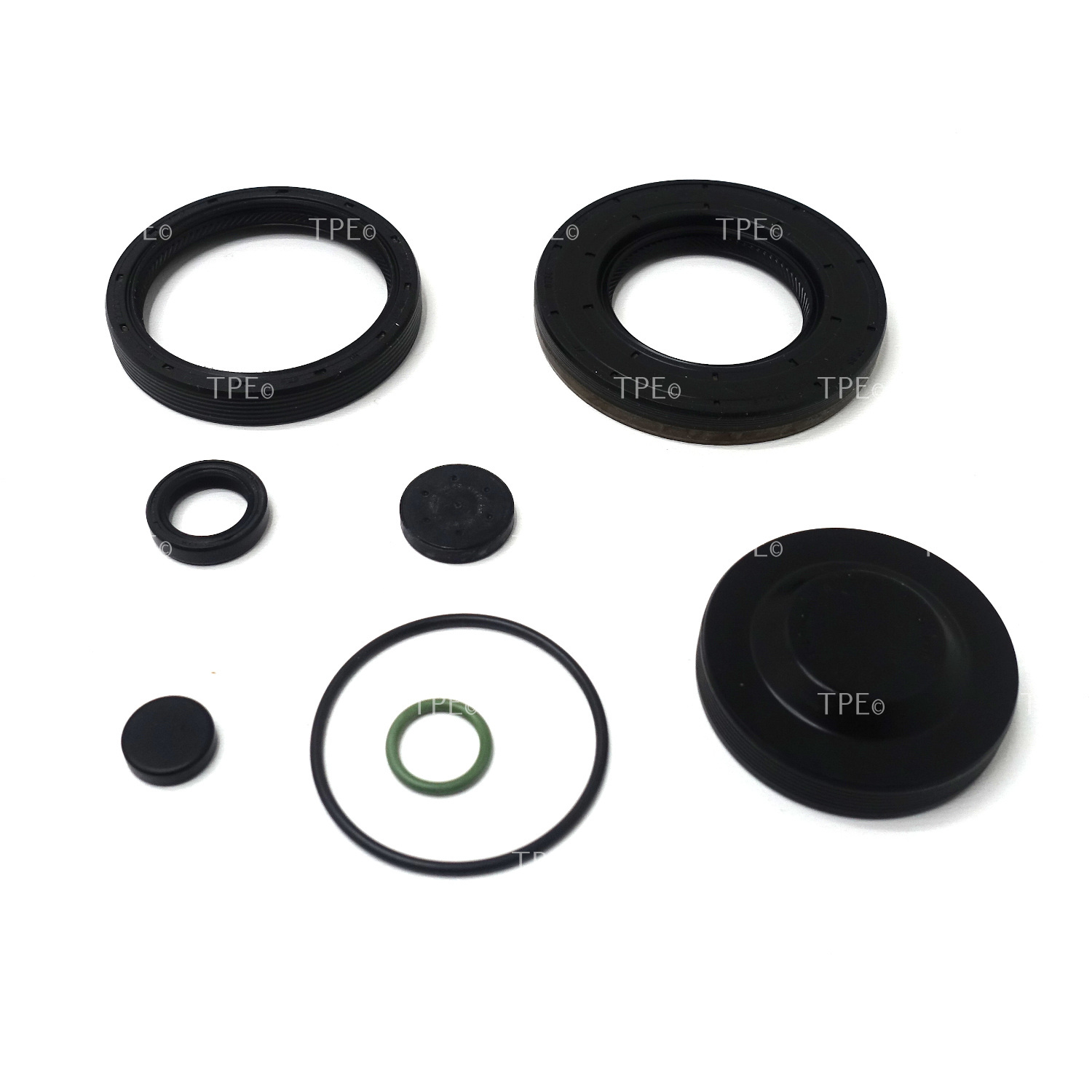 BMW.KO.01 This Seal Kit contains the following Parts:

• Inputshaft Seal
• Outputshaft Seal
• Selectorshaft Seal
• Cover Seals
• O-Ring