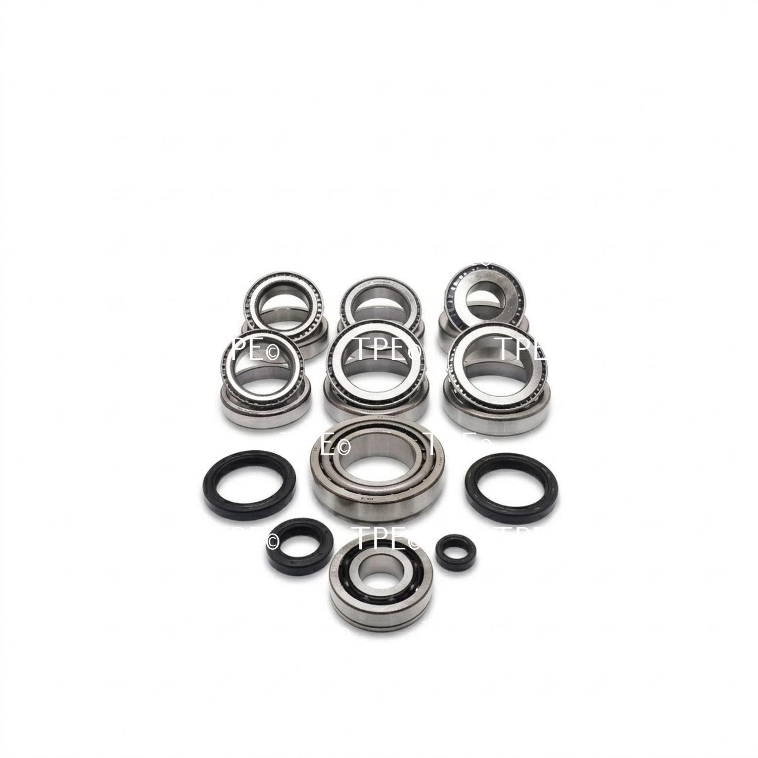VW.KB.20 This bearing & sealkit contains the following parts:

• 8 Bearings
• 4 Seals