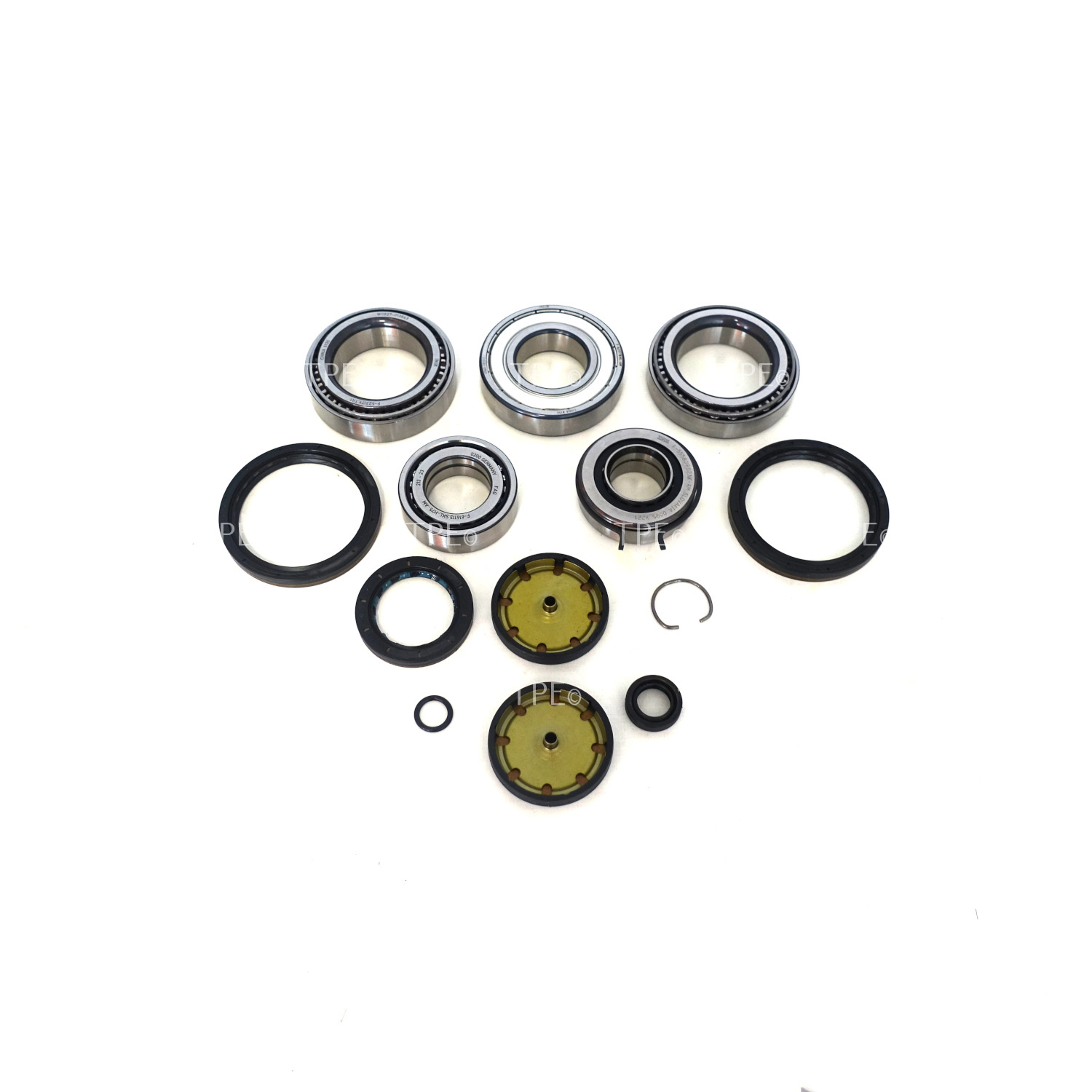 VW.KB.34 This repair kit applies to the e-Golf VII (100 kW) with transmission ID "RYG" and the EAZA + EBSA drive units.