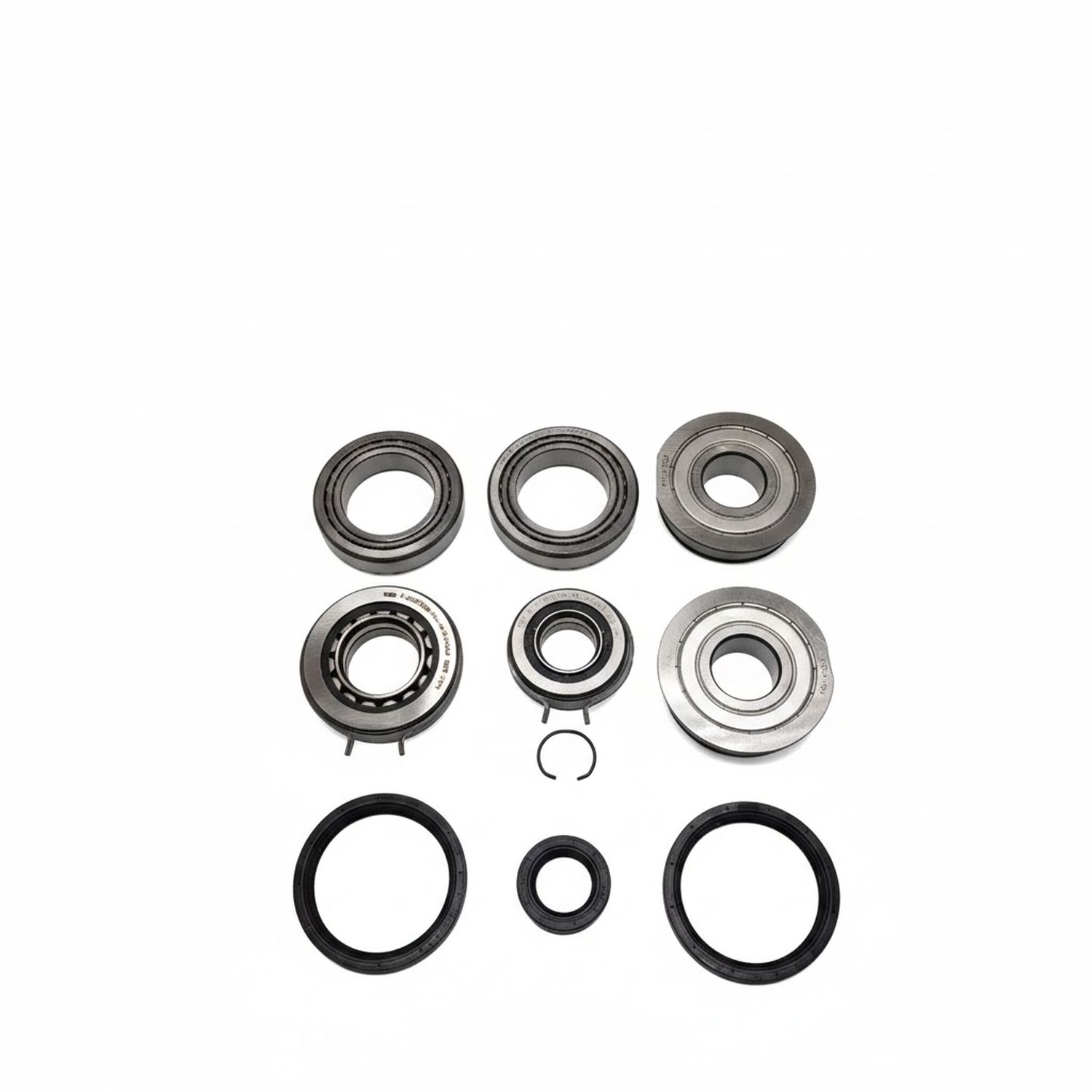 VW.KB.36 Fits the following gearbox codes:

UFW, UFX

This bearing & sealkit contains the following parts:

• 6 Bearings
• 1 Input seal
• 2 Differential seals